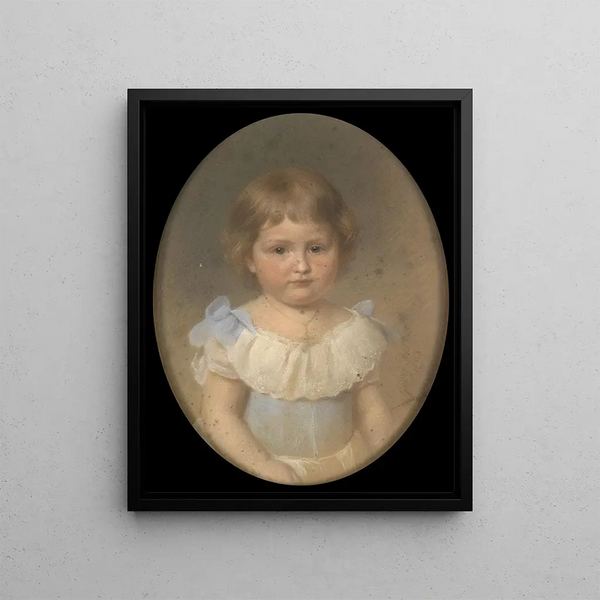 L'archiduchesse Margarethe - Georg Decker — framed artwork on a wall