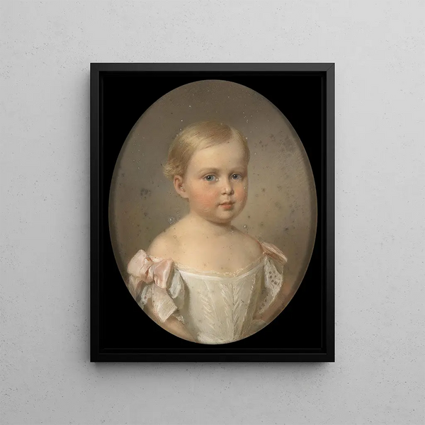 Large Grand Duchess Alice of Tuscany - Georg Decker — framed artwork on a wall
