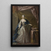 Ulrika Eleonora 1688-1741 - Georg Engelhard Schröder — framed artwork on a wall