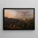 View of Tartu from Toomemägi - Georg Friedrich Schlater — framed artwork on a wall