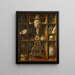 Cabinet of Curiosities Painting - Georg Hainz — framed artwork on a wall