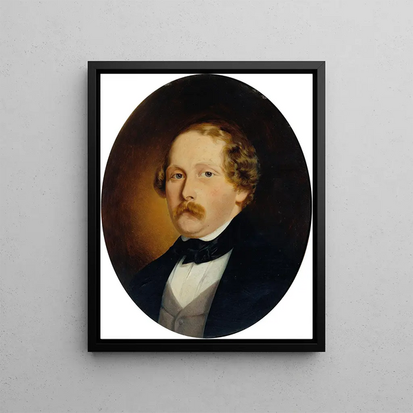Alexandre Anschütz - Georg Koberwein — framed artwork on a wall