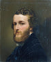 Self-portrait Painting - Georg Koberwein — artwork view