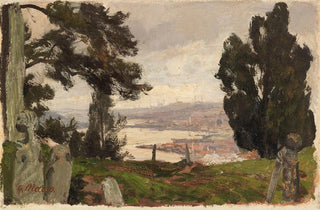 Georg Macco - Blick auf den Bosporus bei Konstantinopel.webp