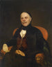 Portrait of a Gentleman in a Red Armchair Pest - Georg Martin Ignaz Raab — artwork view