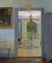 Interior painting with afternoon sun - Georg Nicolai Achen — artwork view