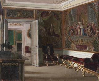 Interior of Gripsholm, from the Queen's Nude Room - Georg Nordensvan — artwork view