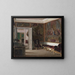 Interior of Gripsholm, from the Queen's Nude Room - Georg Nordensvan — framed artwork on a wall
