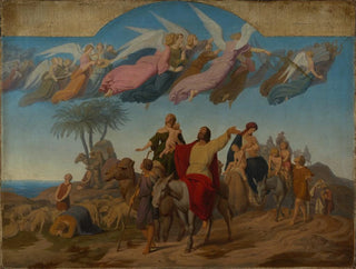 The Return of Jacob to the Promised Land - Georg Pencz — artwork view