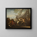 Event in a military camp - Georg Philipp Rugendas the Elder — framed artwork on a wall
