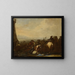 After the Battle - Georg Philipp Rugendas the Elder — framed artwork on a wall