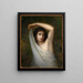 Girl with Veil - Georg Philipp Schmitt — framed artwork on a wall