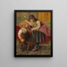 The umbrella - Georg Rößler — framed artwork on a wall