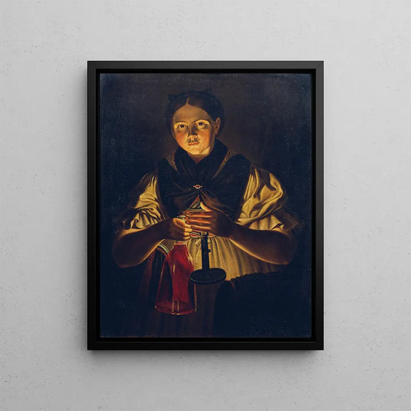 Anna Schaffenrath - Georg Wächter — framed artwork on a wall