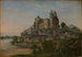 View of Alt-Breisach on the Rhine - Georg Wilhelm Issel — artwork view