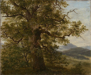 Eichbaum dans le paysage - Georg Wilhelm Issel — artwork view