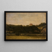 Château sur les arbres - Georg Wilhelm Issel — framed artwork on a wall