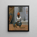 Making Tea in Algiers - Georg Wilhelm Timm — framed artwork on a wall