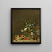 Flower Field Painting - George A. Beigel — framed artwork on a wall
