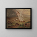 The American Progress - George A. Crofutt — framed artwork on a wall