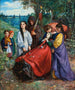 L'enterrement de la mariée - George Adolphus Storey — artwork view