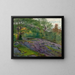 Spring Landscape Painting - George Albert Frost — framed artwork on a wall