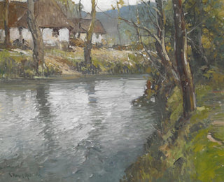 Grey Day in Normandy - George Ames Aldrich — artwork view