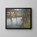 Grey Day in Normandy - George Ames Aldrich — framed artwork on a wall