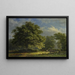 View in the Bentheim Forest - George Andries Roth — framed artwork on a wall