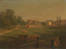 Vue occidentale d'une partie de Westminster et de Bird Cage Walk prise depuis le Moulin - George Arnald — artwork view