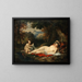 Venus and Cupid - George Arnald — framed artwork on a wall