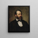 John F. Kensett - George Augustus Baker Jr — framed artwork on a wall
