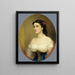 Mme William Loring Andrews - George Augustus Baker Jr — framed artwork on a wall