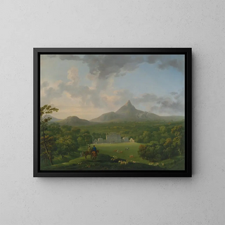Powerscourt, Wicklow County, Ireland - George Barret — framed artwork on a wall