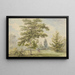 L'Acacia - George Barret — framed artwork on a wall
