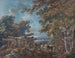 Lumberjack on a rugged path - George Barret — artwork view