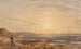 Les Aiguilles depuis Alum Bay, île de Wight, au coucher du soleil - George Barret le Jeune — artwork view