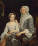 Portrait of an Elderly Lady and a Girl - George Beare — artwork view