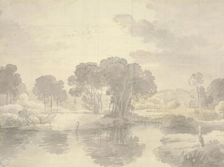 Landscape of the Thames River - George Bulteel Fisher — artwork view