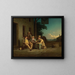 Sondage pour un vote - George Caleb Bingham — framed artwork on a wall