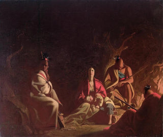 Captured by Indians - George Caleb Bingham — artwork view