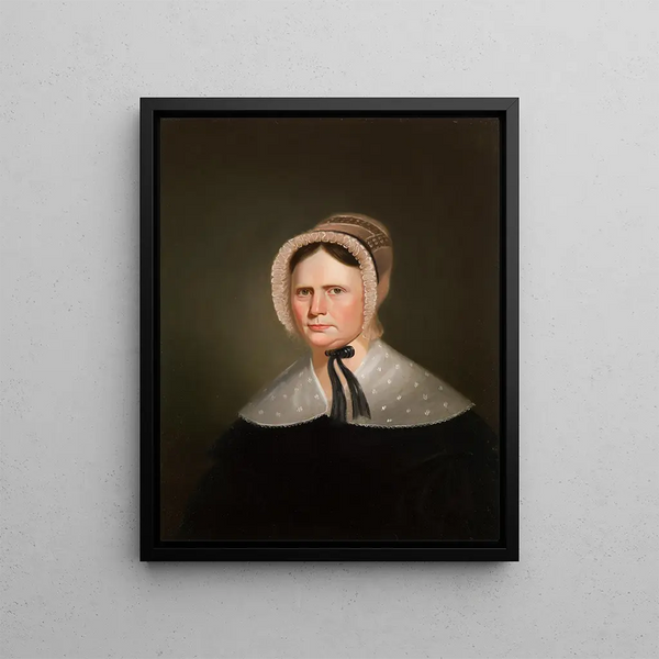 Elizabeth Morton Woodson Lewis Mme Henry Lewis - George Caleb Bingham — framed artwork on a wall