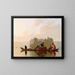 The fur traders descending the Missouri - George Caleb Bingham — framed artwork on a wall