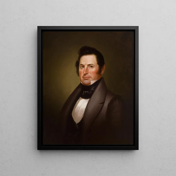 General Richard Gentry - George Caleb Bingham — framed artwork on a wall