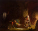 Les voyageurs tardifs - George Caleb Bingham — artwork view