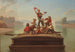 The Joyful Boatman - George Caleb Bingham — artwork view