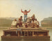 Les joyeux bateliers - George Caleb Bingham — artwork view