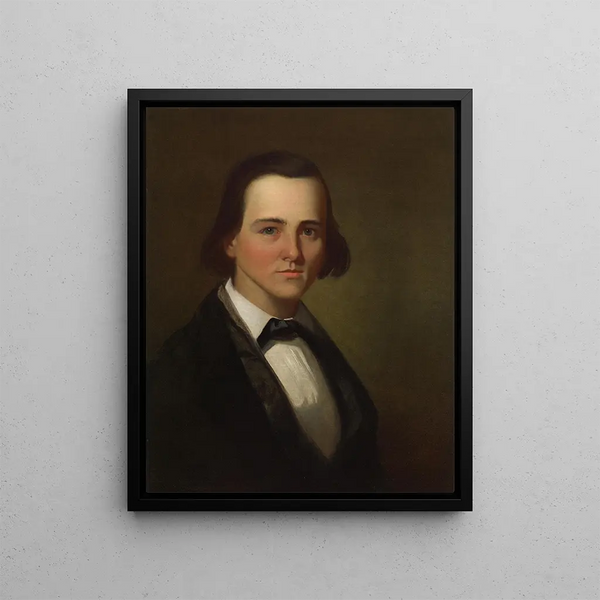 L'étudiant Dr. Oscar Fitzland Potter - George Caleb Bingham — framed artwork on a wall
