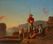 The wooden boat - George Caleb Bingham — artwork view