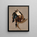 Piece of game n° 1 - George Cass — framed artwork on a wall
